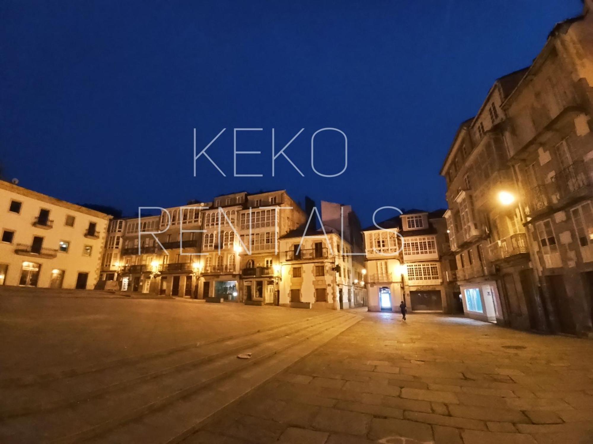 Апартаменты Viveiro Centro Con Parking Экстерьер фото