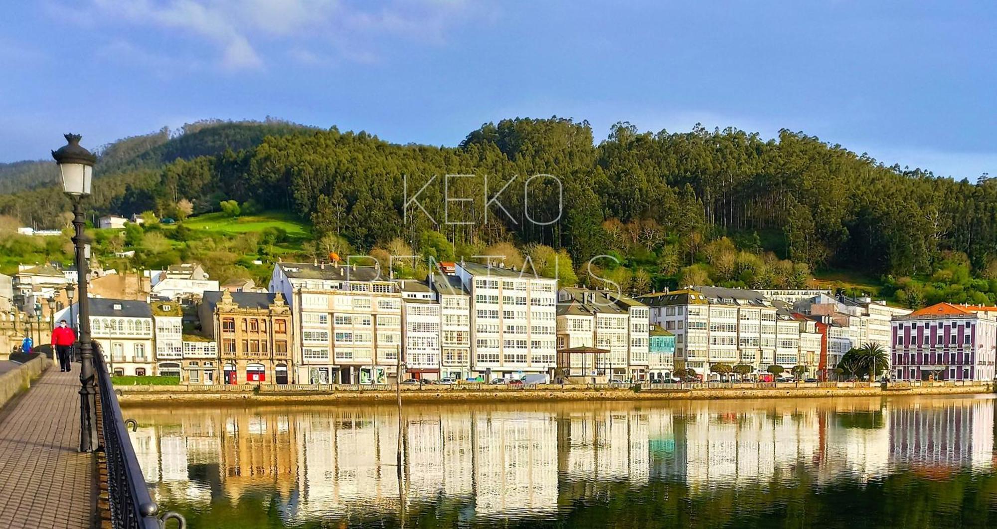 Апартаменты Viveiro Centro Con Parking Экстерьер фото